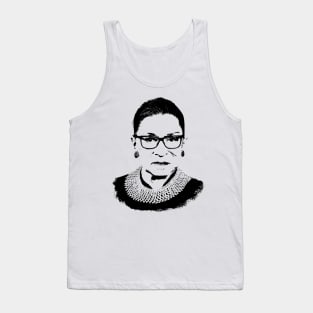 Ruth Bader Ginsburg Portrait Tank Top